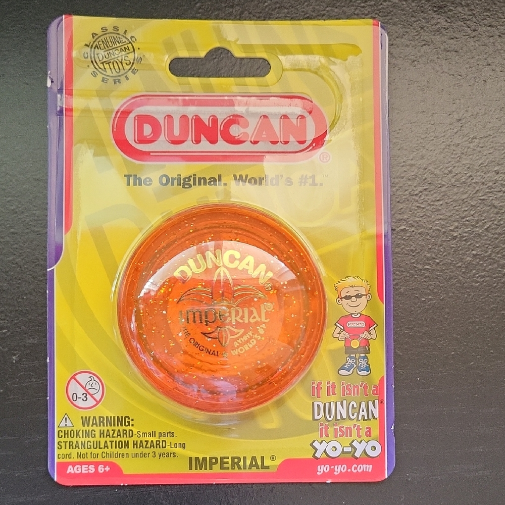 Orange Puzzle Yo-Yo Classic Toy